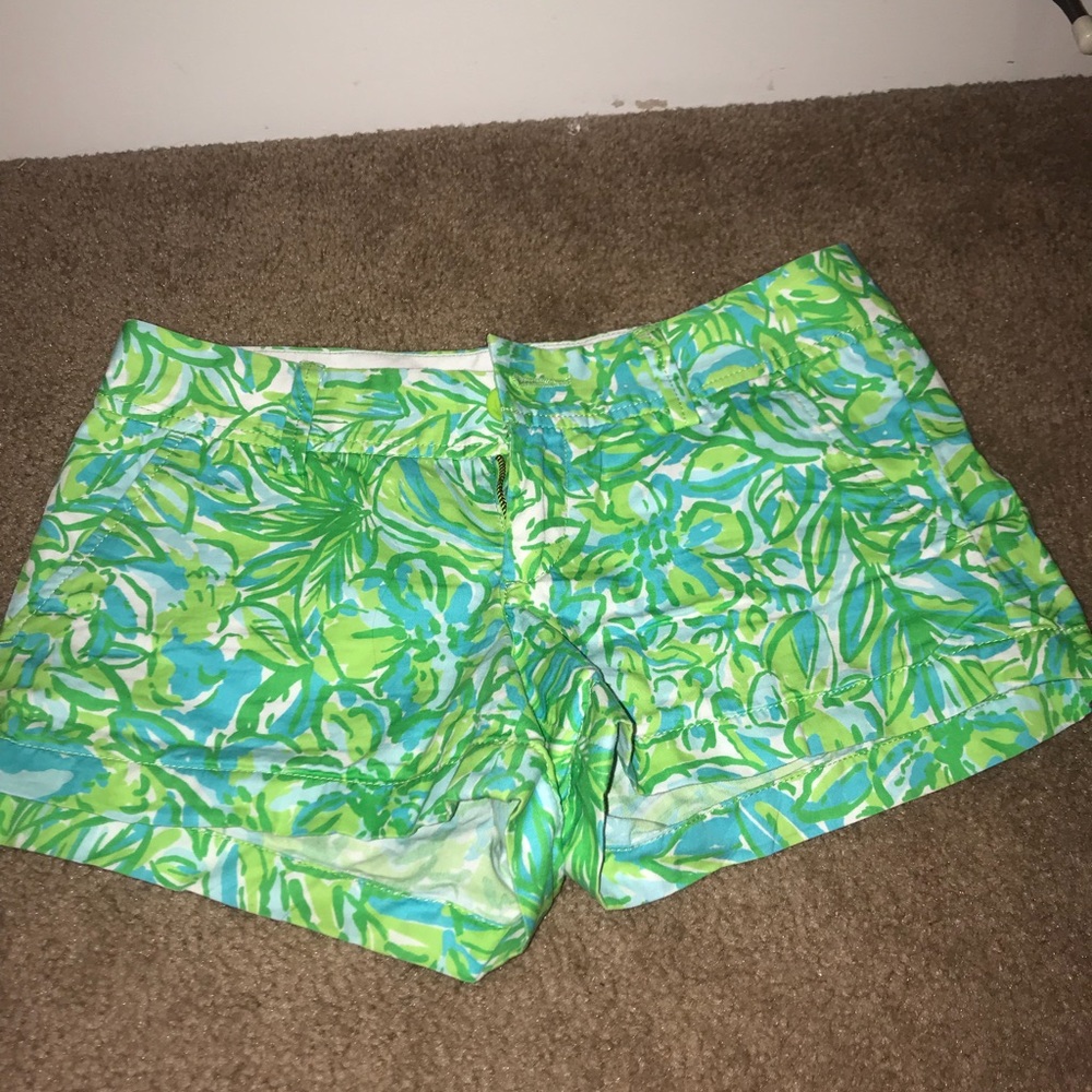Lilly Pulitzer Floral Walsh Shorts